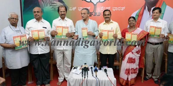 District BJP Manifesto Release